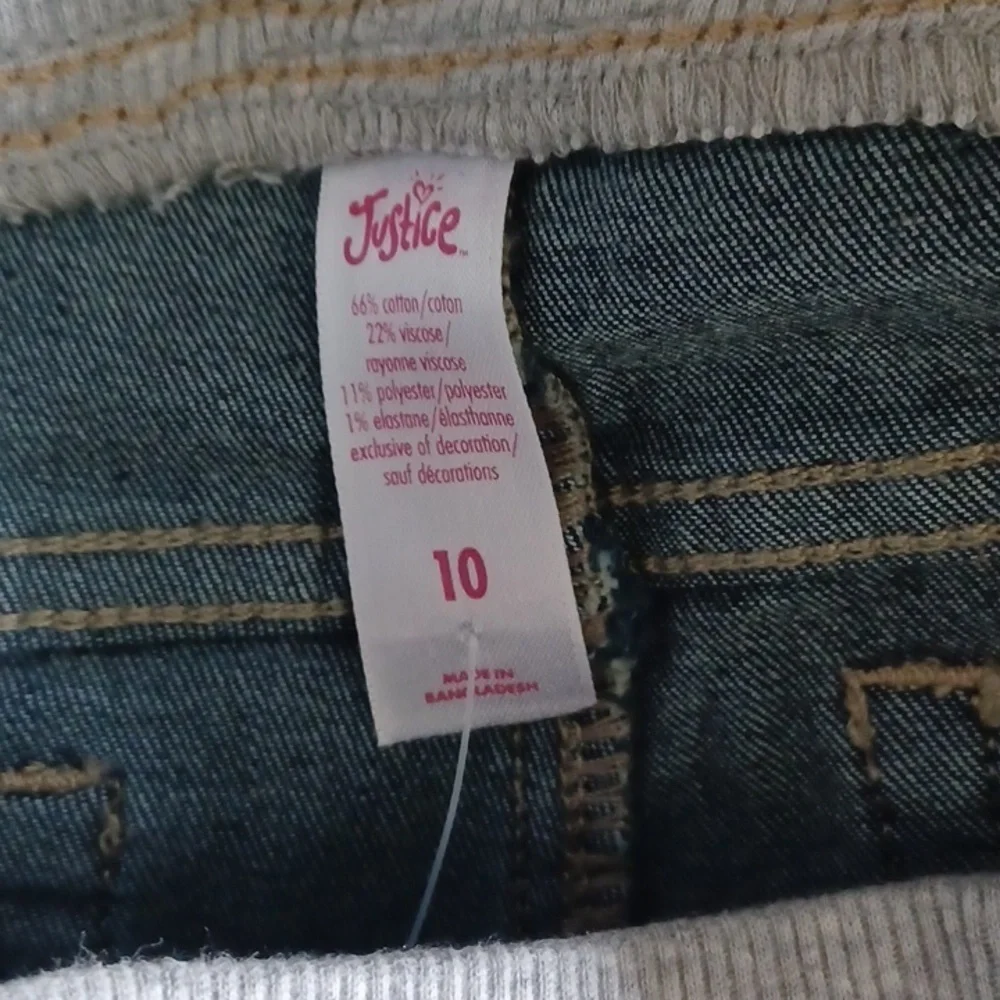 Justice Girlfriend Shorts, stretchy,  sz 10